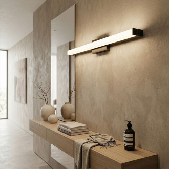 REA Nástěnné svítidlo LED 80CM APP1856-1W BLACK OSW-66009