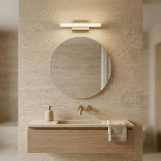 REA Nástěnné svítidlo LED 42CM APP1851-1W BRUSH GOLD OSW-66005