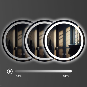 REA Zrcadlo LED 100cm BAS HOM-05526