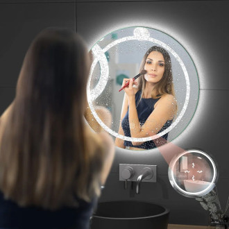 REA Zrcadlo LED 100cm BAS HOM-05526