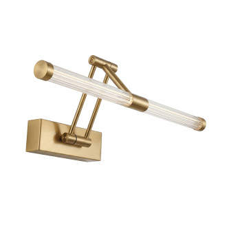 REA Koupelnové nástěnné LED svítidlo APP1899-1W 40cm BRUSH GOLD OSW-66054