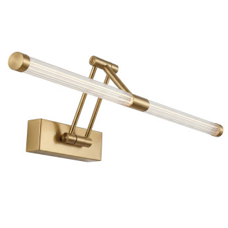 REA Koupelnové nástěnné LED svítidlo APP1900-1W 60cm BRUSH GOLD OSW-66055
