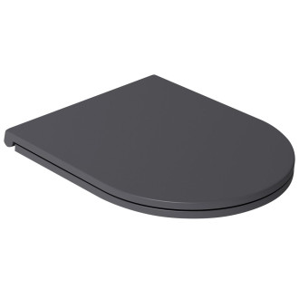 INFINITY WC sedátko, SLIM, Soft Close, Easy Take, antracit 40KF0522I