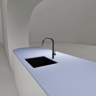 Dřezová baterie Schock bez výpusti Gunmetal Brushed 545120GUB