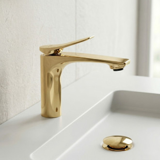 REA Umyvadlová baterie Vision Gold Low REA-B6341