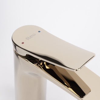 REA Umyvadlová baterie Vision Gold Low REA-B6341