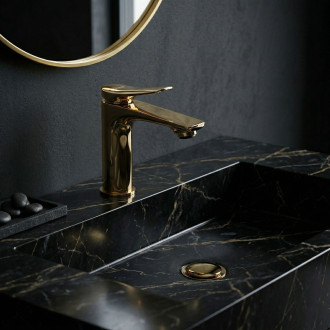 REA Umyvadlová baterie Vision Gold Low REA-B6341