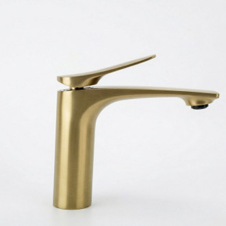 REA Umyvadlová baterie Vision Gold Brush Low REA-B6342