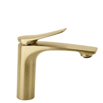 REA Umyvadlová baterie Vision Gold Brush Low REA-B6342