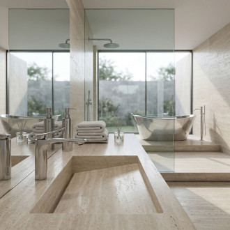 REA Umyvadlová baterie Vision Chrome Low REA-B6340