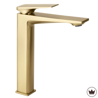 REA Umyvadlová baterie Prime Brush Gold High REA-B6733