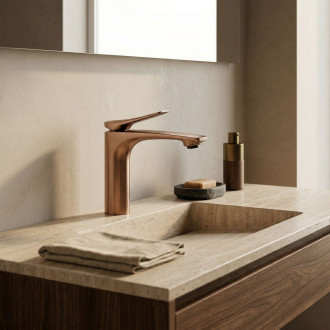 REA Umyvadlová baterie Vision Copper Brush Low REA-B6343