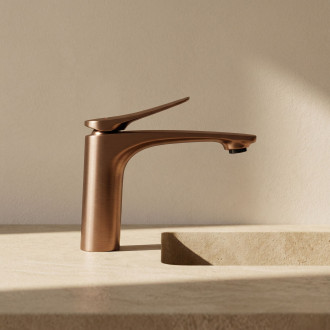 REA Umyvadlová baterie Vision Copper Brush Low REA-B6343