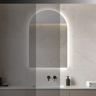 REA Zrcadlo LED 90x60cm TOP-1 HOM-01520