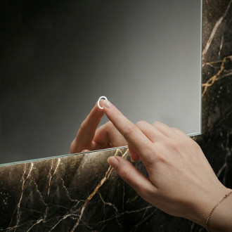 REA Zrcadlo LED 90x60cm TOP-1 HOM-01520