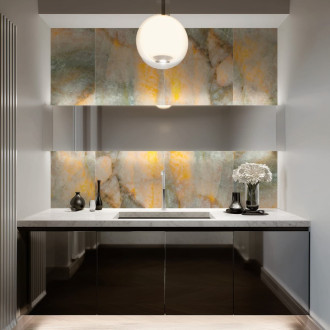 Dlažba Fineza Rainbow Glitter lumia nox 60x120 cm leštěná RAINGL612LN