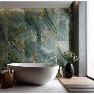 Dlažba Fineza Rainbow Glitter vast sea 60x120 cm leštěná RAINGL612VS