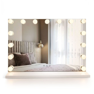 REA Zrcadlo LED HOLLYWOOD White HOM-12010
