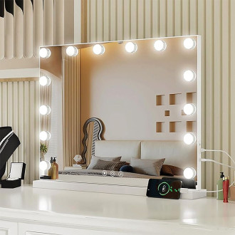 REA Zrcadlo LED HOLLYWOOD White HOM-12010