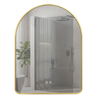 REA Zrcadlo LED 90x60cm TOP-1 HOM-01518