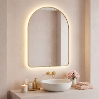 REA Zrcadlo LED 90x60cm TOP-1 HOM-01518