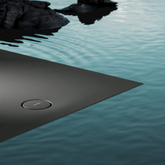 AQUAROCK kompozytowy brodzik prysznicowy antypoślizgowy, 90 x 140 cm, ash grey mat