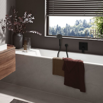 Vanový set Hansgrohe Pulsify Select S matná černá 24306670