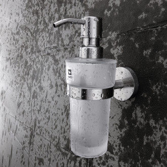 Nimco Unix nerez UNM 13031WL-10 Dávkovač tekutého mýdla skleněný, pumpička nerez