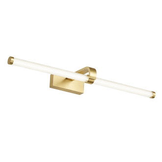 REA Koupelnové nástěnné LED svítidlo APP1886-1W 60cm BRUSH GOLD OSW-66041
