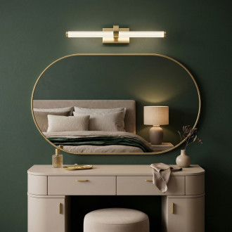 REA Koupelnové nástěnné LED svítidlo APP1886-1W 60cm BRUSH GOLD OSW-66041