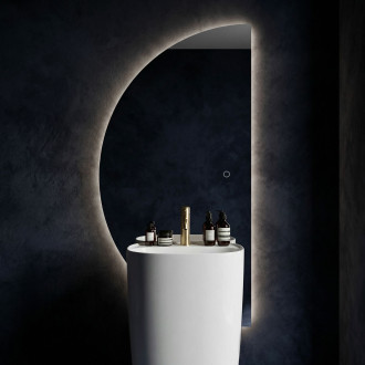 REA Zrcadlo LED 120x60cm MOON HOM-01526