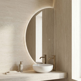 REA Zrcadlo LED 120x60cm MOON HOM-01526