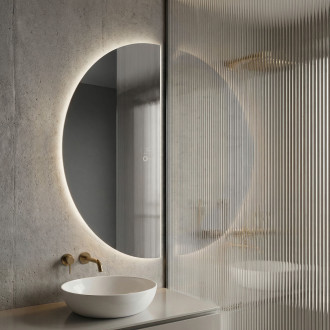 REA Zrcadlo LED 120x60cm MOON HOM-01526