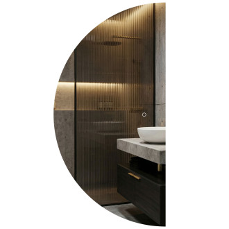 REA Zrcadlo LED 120x60cm MOON HOM-01526