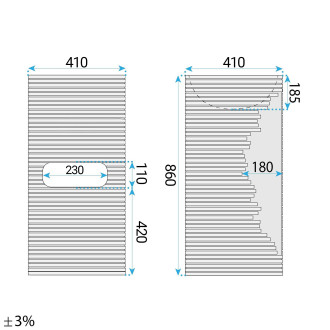 REA Volně stojící umyvadlo Travena Round REA-U3533