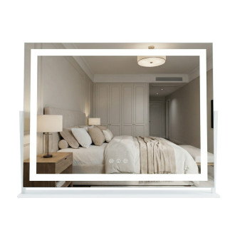 REA Zrcadlo LED STUDIO White 58x45 HOM-12017