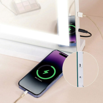 REA Zrcadlo LED STUDIO White 58x45 HOM-12017