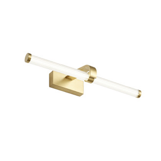 REA Koupelnové nástěnné LED svítidlo APP1885-1W 40cm BRUSH GOLD OSW-66040