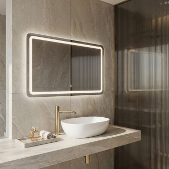 REA Zrcadlo LED 100x60cm EDIT HOM-01524