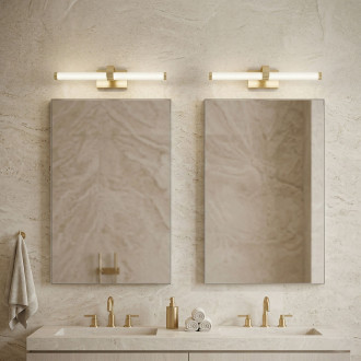 REA Koupelnové nástěnné LED svítidlo APP1883-1W 40cm GOLD OSW-66038