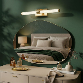 REA Koupelnové nástěnné LED svítidlo APP1883-1W 40cm GOLD OSW-66038