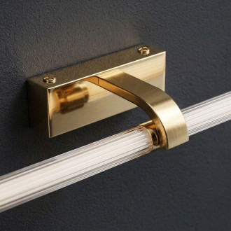 REA Koupelnové nástěnné LED svítidlo APP1884-1W 60cm GOLD OSW-66039