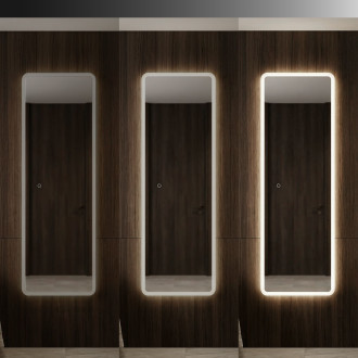 REA Zrcadlo LED 150x50cm MOL-SQ HOM-01527