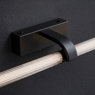 REA Koupelnové nástěnné LED svítidlo APP1888-1W 60cm BLACK OSW-66043