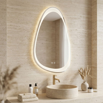 REA Zrcadlo LED ART 90x50 cm HOM-01517