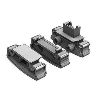 SLIM SPRING koncový díl žlabu