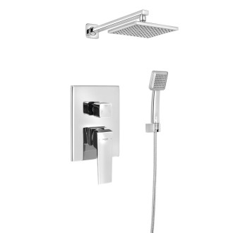 RITMO podomítkový sprchový set s pákovou baterií, 2 výstupy, chrom