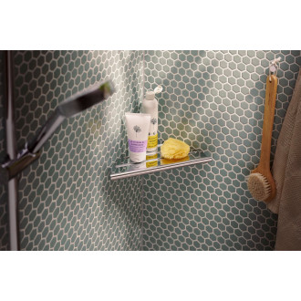 Rohová polička Hansgrohe AddStoris S chrom 41761000