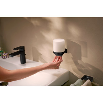 Dávkovač mýdla Hansgrohe AddStoris S matná černá 41765670