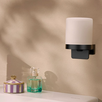 Dávkovač mýdla Hansgrohe AddStoris S matná černá 41765670